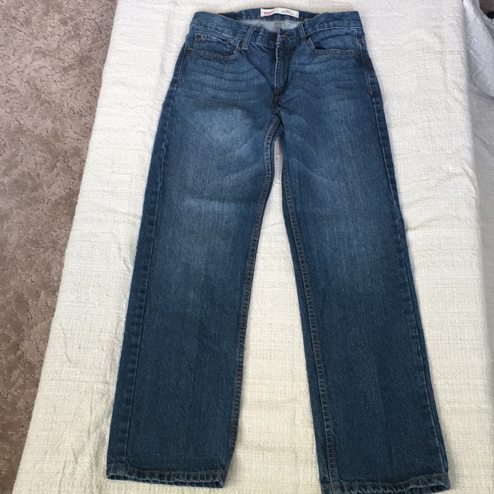 Levi’s 505 regular jeans. Size 28x28